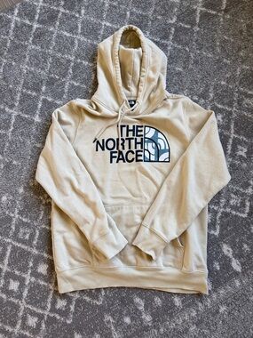 The North Face Beige Logo Pullover Hoodie